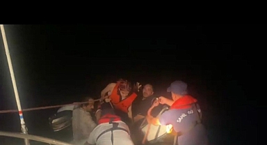 BODRUM'DA 5 DÜZENSİZ GÖÇMEN KURTARILDI