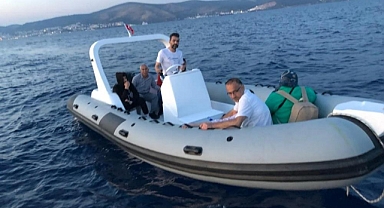 BODRUM'DA 8 DÜZENSİZ GÖÇMEN YAKALANDI