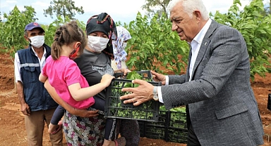 BÜYÜKŞEHİR’İN DESTEĞİ İLE İPEKBÖCEKÇİLİĞİ GELİŞİYOR