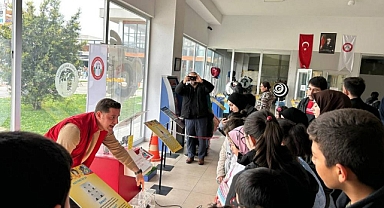 ÇOCUK BİLİM PARKINA ZİYARETÇİ AKINI