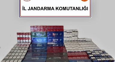 ÇOK MİKTARDA KAÇAK SİGARA YAKALANDI