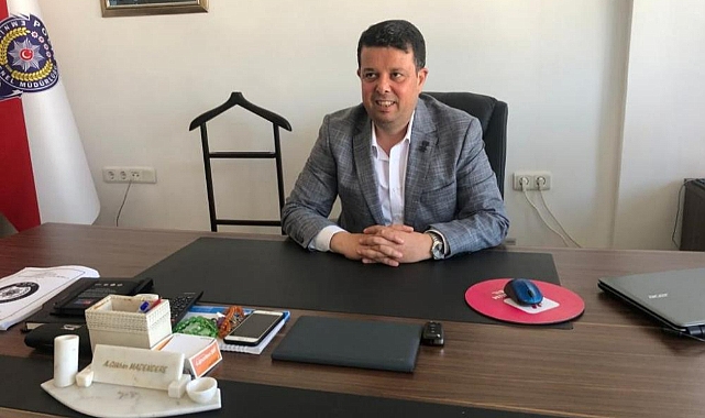 DATÇA’NIN YENİ İLÇE EMNİYET MÜDÜRÜ MADENDERE GÖREVE BAŞLADI