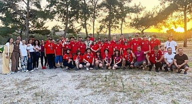 'ENGELSİZ İZCİLER' ASPARAN'DA KAMP YAPTI