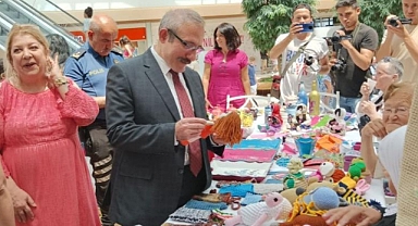 FETHİYE’DE HUZUREVİ SAKİNLERİ HÜNERLERİNİ SERGİLEDİ