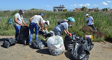 FETHİYE KUŞ CENNETİ'NDE TEMİZLİK ETKİNLİĞİ YAPILDI