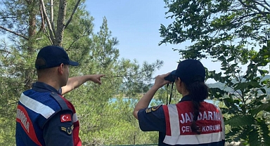 JANDARMA EKİPLERİ ORMAN YANGINLARINA KARŞI TEYAKKUZA GEÇTİ