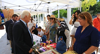 KADINLAR ÜRETİYOR, BÜYÜKŞEHİR DESTEKLİYOR