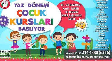 MENTEŞE BELEDİYESİ YAZ KURSLARINA KAYITLAR BAŞLADI