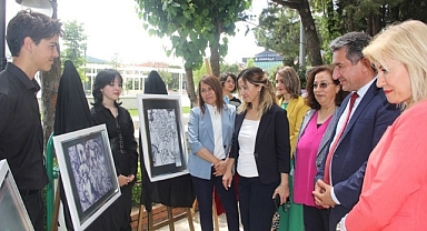 MUĞLA GÜZEL SANATLAR LİSESİ'NDE RESİM SERGİSİ DÜZENLENDİ