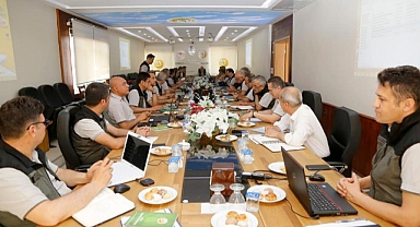 MUĞLA OBM' DE DEĞERLENDİRME TOPLANTISI GERÇEKLEŞTİRİLDİ