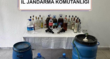 ORTACA’DA SAHTE ALKOL OPERASYONU