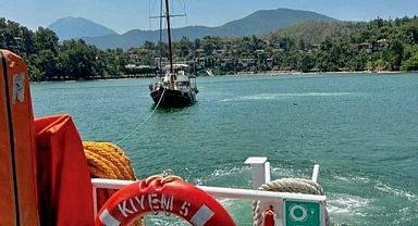 SÜRÜKLENEN TEKNEYİ KIYEM EKİPLERİ KURTARDI