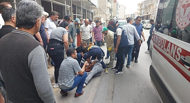 ÜÇÜNCÜ KATTAN DÜŞEN İŞÇİ AĞIR YARALANDI