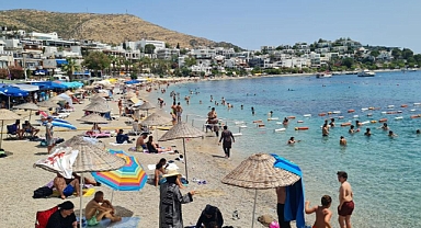 BODRUM'DA ÇÖL SICAKLARI