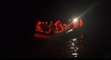 DATÇA'DA 27 DÜZENSİZ GÖÇMEN KURTARILDI