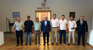 DATÇA MUHTARLARINDAN BAŞKAN GÜRÜN’E SU TEŞEKKÜRÜ