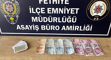 FETHİYE’DE KIRAATHANEDE KUMAR OPERASYONU