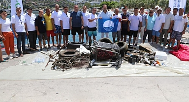 GÜNDOĞAN’DA DENİZ DİBİ TEMİZLİĞİ