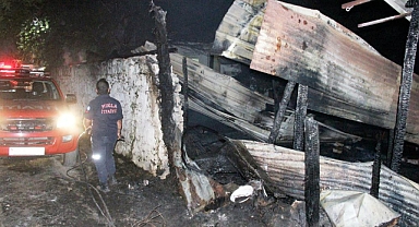 KARABAĞLAR YAYLASINDA YANGIN