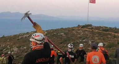 MAG AME GÖNÜLLÜLERİ DATÇA YANGINI SÖNDÜRÜLMESİNE KATKI VERDİ