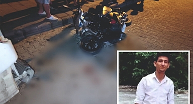 OTOMOBİLE ÇARPAN MOTOSİKLETİN SÜRÜCÜSÜ HAYATINI KAYBETTİ