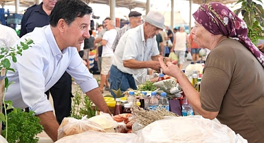 BAŞKAN ARAS’TAN TURGUTREİS VE KARAOVA ZİYARETİ