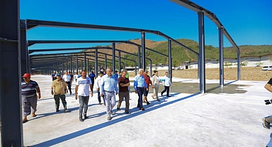 BAŞKAN GÜRÜN KARAÇULHA HALİ’NDE İNCELEMELERDE BULUNDU