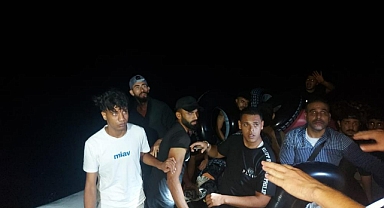 BODRUM'DA 42 DÜZENSİZ GÖÇMEN KURTARILDI