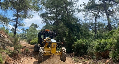 BODRUM'DA 7 AYDA 43 BİN 887 TON ASFALTLAMA YAPILDI