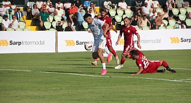 BODRUM FK PENALTI İLE İKİ PUAN KAYBETTİ