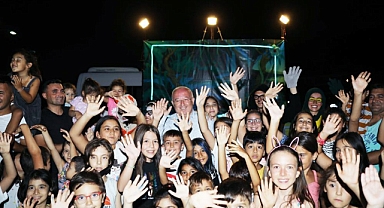 ÇOCUKLARDAN MÜZİKLİ OYUNA YOĞUN İLGİ