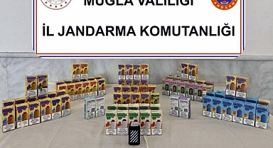 DATÇA’DA KAÇAK ELEKTRONİK SİGARA OPERASYONU