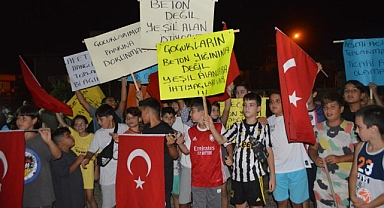 İÇMELER MAHALLESİ SAKİNLERİ, PROJEYE DEĞİL ALANA KARŞI OLDUKLARINI AÇIKLADI