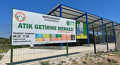 MENTEŞE’DE BİR YILDA 11 BİN TON ATIK TOPLANDI