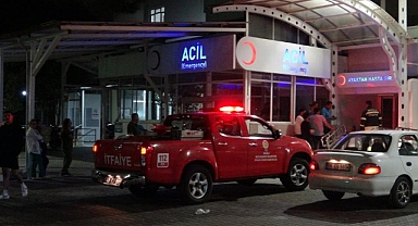 MUĞLA’DA HASTANEDE ÇIKAN YANGIN KORKUTTU