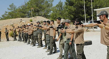 ORMAN BÖLGE MÜDÜRLÜĞÜ'NDE SİLAH TAŞIYAN PERSONELLERE EĞİTİM VERİLDİ