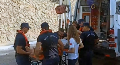 SAHİL GÜVENLİKTEN FETHİYE’DE TIBBİ TAHLİYE