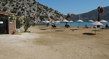 SELİMİYE HALK PLAJI, VATANDAŞLARIN İLGİSİNİ ÇEKİYOR