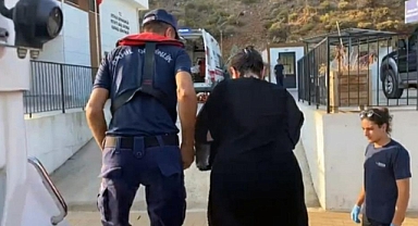 YARALANAN VATANDAŞA SAHİL GÜVENLİK’TEN TIBBİ TAHLİYE