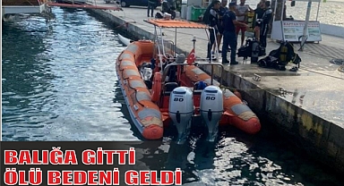BALIĞA GİTTİ ÖLÜ BEDENİ GELDİ