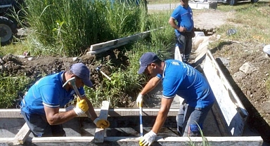 BÜYÜKŞEHİR SULAMA KANALI TEMİZLİK ÇALIŞMALARINA DEVAM EDİYOR