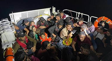 DATÇA’DA 30 DÜZENSİZ GÖÇMEN YAKALANDI