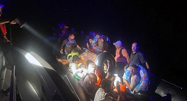 DATÇA’DA 31 DÜZENSİZ GÖÇMEN KURTARILDI