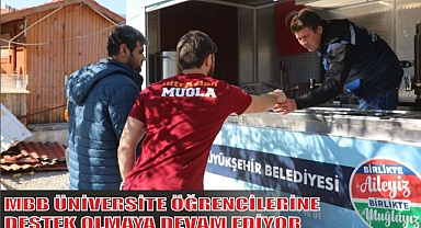 MBB ÜNİVERSİTE ÖĞRENCİLERİNE DESTEK OLMAYA DEVAM EDİYOR