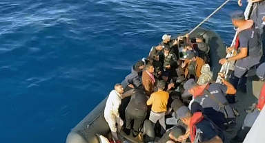 MİLAS’TA 34 DÜZENSİZ GÖÇMEN YAKALANDI