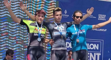 MUĞLA BİSİKLET TAKIMI 30 ÜLKENİN KATILDIĞI YARIŞTA ALTIN MADALYA KAZANDI