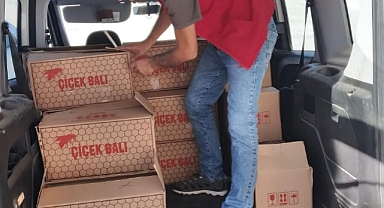 MUĞLA’DA 500 KİLOGRAM BANDROLSÜZ BAL YAKALANDI