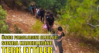 ÖNCE PARALARINI ALDILAR SONRA KADERLERİNE TERK ETTİLER