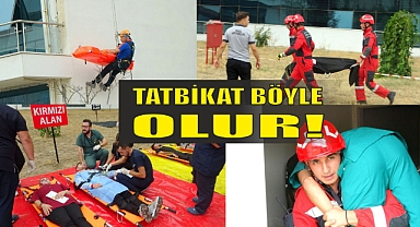 TATBİKAT BÖYLE OLUR!