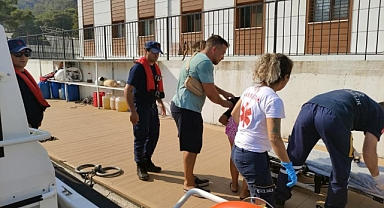 TEKNEDE YARALANAN VATANDAŞIN TIBBİ TAHLİYESİ GERÇEKLEŞTİRİLDİ